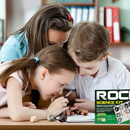 Piano Potato Rock and Mineral Kit 15 PCS with Box