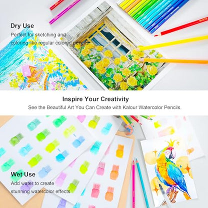Watercolor Pencils (72 Count)