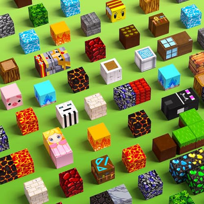 208PCS Magnetic Blocks (208 Count)