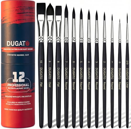 Watercolor Brush Set 12 pc (12 Count)