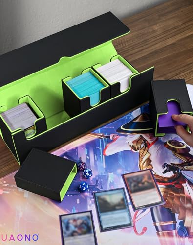 Card Deck Box with Dice Tray for MTG