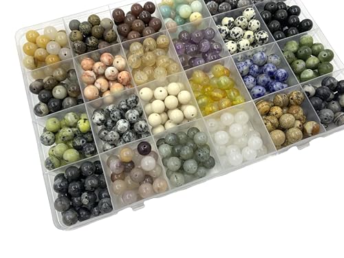 500cs 8mm Natural Gemstone Beads