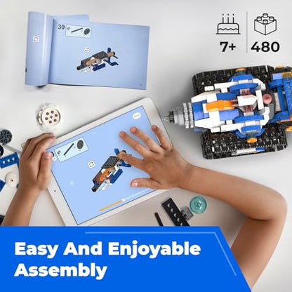 Robot J Creative Building Kit With Storage Box