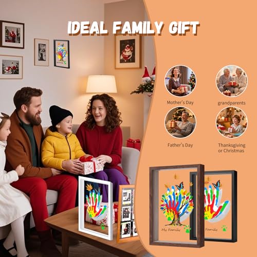 Brown Family Handprint Kit for 4