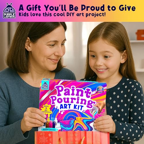 Low Mess Pouring Paint for Kids
