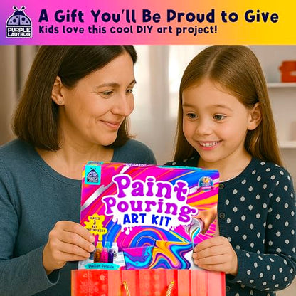 Low Mess Pouring Paint for Kids