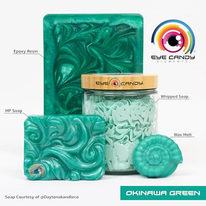 Pigments Premium Green Mica Powder