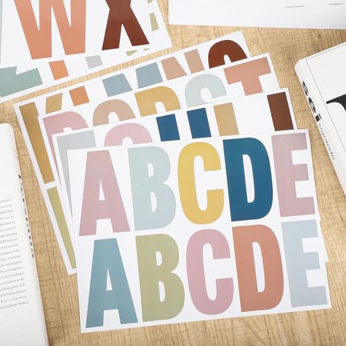 232 Pcs Large Boho Bulletin Board Letters