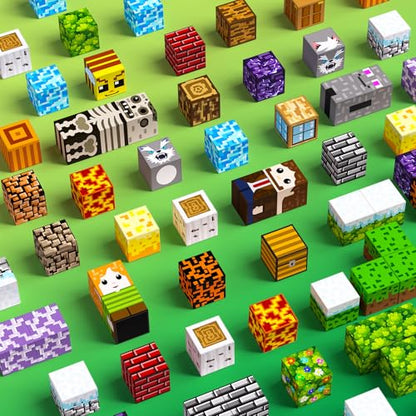 208PCS Magnetic Blocks (208 Count)