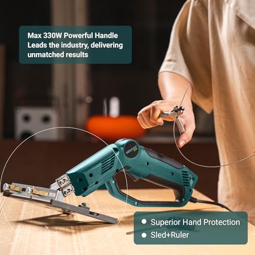 300W Hot Knife Foam Cutter with Sled and Ruler