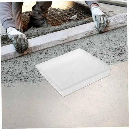 Reusable Concrete Pavement Mold for Garden Stepping Stones Plastic Diy Paver Mold for Pathways Patios and Courtyards Easy to Install and Maintain