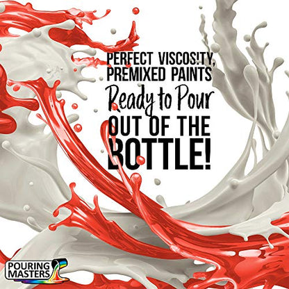Hot Tamale Red Acrylic Ready to Pour Pouring Paint (32 Fl Oz)