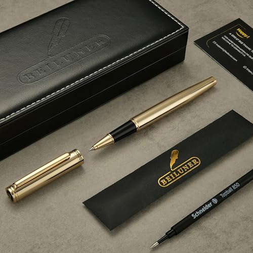 Luxury Personalized Gold Rollerball Pen