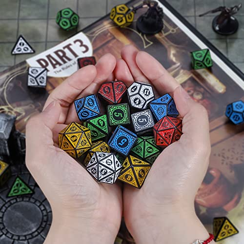 Polyhedral Dice Set (35 Count)