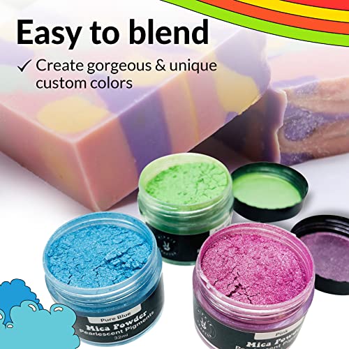 Mica Powder Pigment Powder for Epoxy Resin (25.96 Fl Oz)