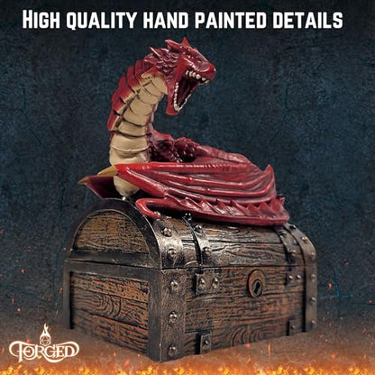 Wyvern Dice Box with Lock and Key