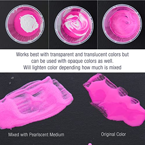 16 Oz (Pint) Acrylic Pearlescent Effects Medium