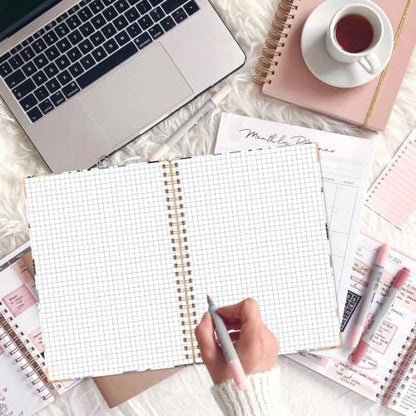 Graph Spiral Journal Notebook