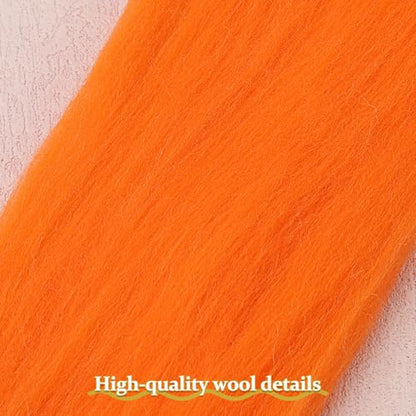 Wool Roving Bulk 0.88 lb