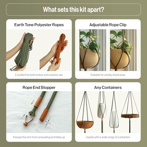 Macrame Kits for Beginners (3 Count)