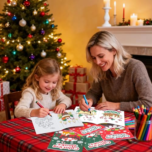 Christmas Food Coloring Books (24 Count)