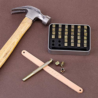 37 Pieces Leathercarft Stamping Tool Set