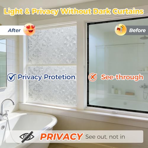 Window Privacy Film Decorative Non