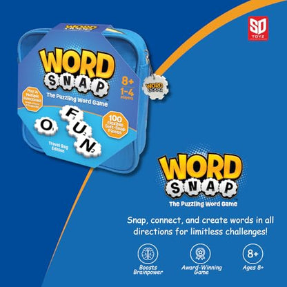 Word Strategy Game with Travel Bag