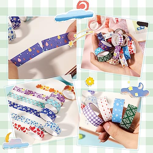 50 Rolls Washi Tape Set (50 Count)