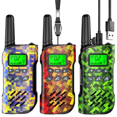 Kids Walkie Talkies (3 Count)