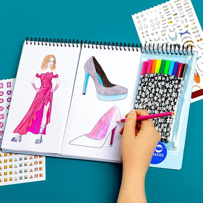 Fashion & Accessory Design Sketch Set