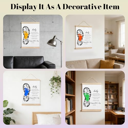 Fathers Day Footprint Art Kit