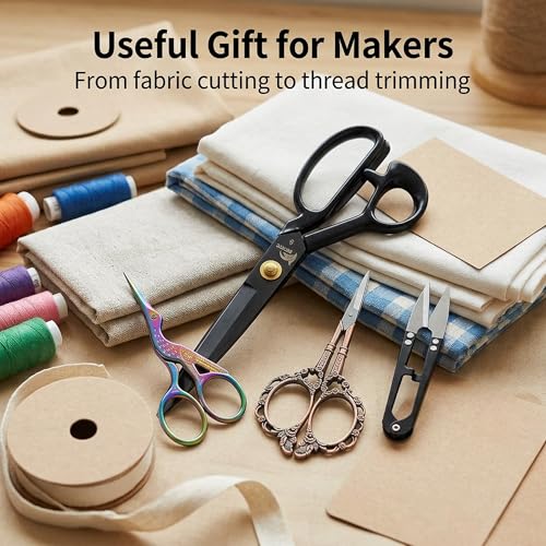 Professional 9 inch Dressmaking Tailor Scissors Small Embroidery