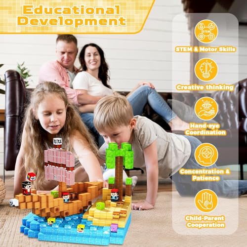 100PCS Magnetic Blocks (100 Count)