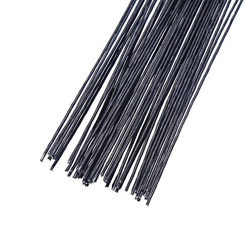 18 Gauge Black Floral Wire 16 inch