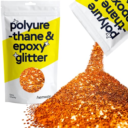 Resin Glitter Copper 100g Extra Chunky Polyurethane & Epoxy Glitter (3.5274 Ounce)