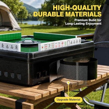 Portable Automatic Mahjong Table (152 Count)