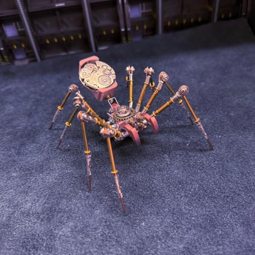 3D DIY Venomous Fang Sentinel Spider A Metal Puzzle Kits