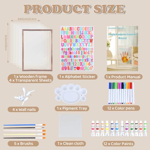 Family Handprint Kit for 4