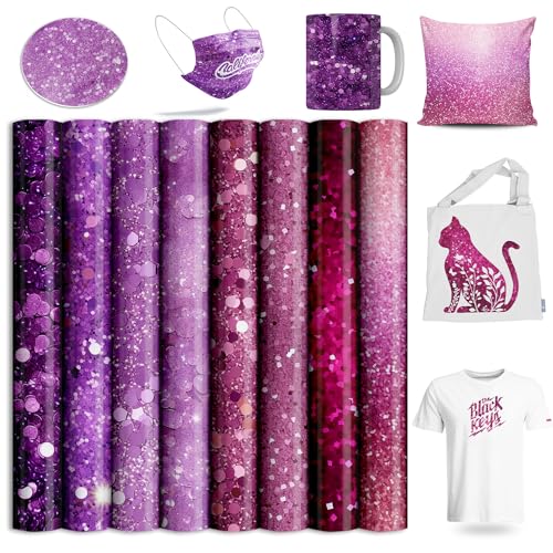 Sublimation Transfer Sheets for Tumblers Blanks Tshirts (8 count)