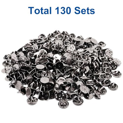 130 Set Pin Backs