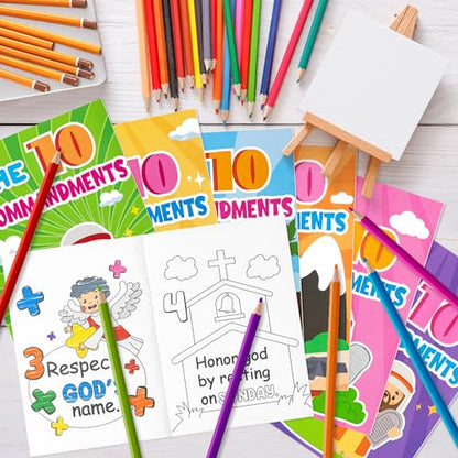 The Ten Commandments Coloring Books