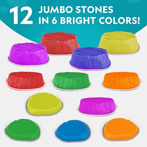 National Geographic Kids Jumbo Balance Stepping Stones 12