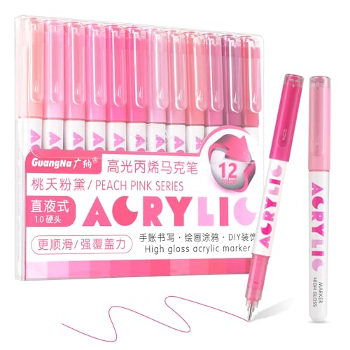 Acrylic Gel Pens (12 Count)