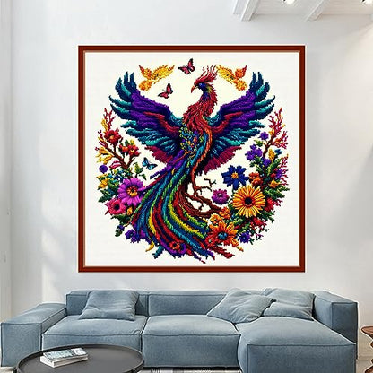 Stamped Cross Stitch Kits Full Range of Embroidery Patterns Starter Kits for Beginners Adult DIY Cross Stitches Needlepoint Kits 11CT