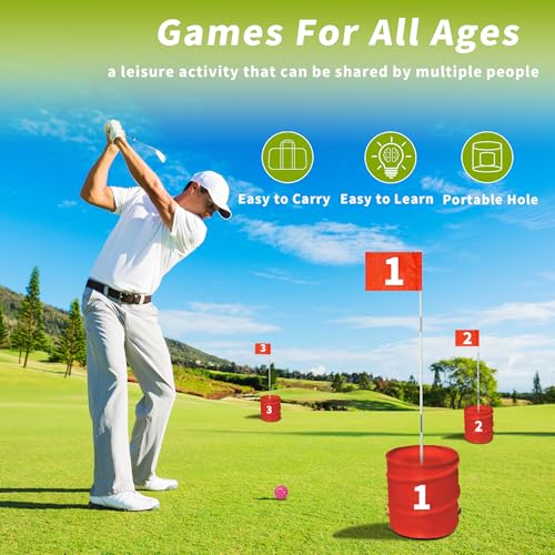 Golf Bucket Yard Game (26 Count)