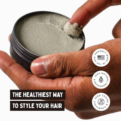 All Natural Tallow Hair Clay for Men & Women (2.5 Ounce)