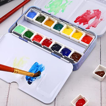Empty Watercolor Palette