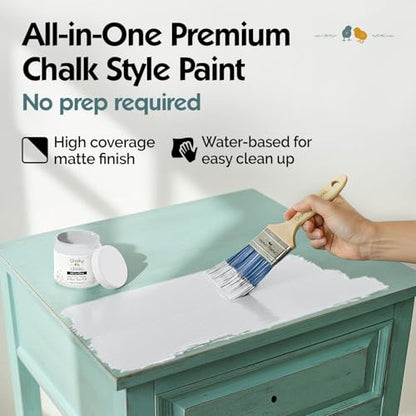 CottonTail 16 Fl Oz Chalk Paint for Furniture All in One