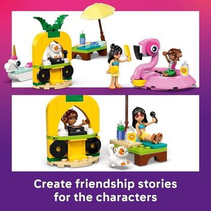 Friends Unicorn & Flamingo Pool Party Pretend Play Building Toy